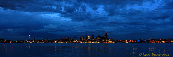 Seattle Clouds Panorama